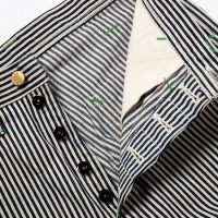 パンツ Freewheelers Hickory Stripe Work Pants Sugarcane-hickory-stripe2-