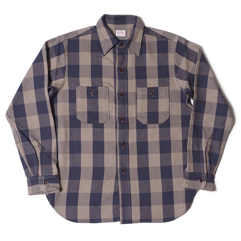 Warehouse Lot 3104 FLANNEL SHIRT - Whitefeather Mfg CO.