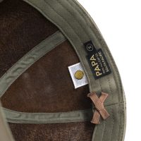 Papa NUI A-26 Shinki Horse Hide cap New Olive Drab 2021-22 Edition