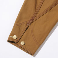 SUGAR CANE 13oz. BROWN DUCK WORK COAT 美品 Sugarcane 13oz. BROWN DUCK WORK COAT – Whitefeather Mfg CO.