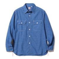 Sugarcane VAT DYE CHAMBRAY WORK SHIRT – Whitefeather Mfg CO.