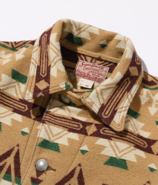 NATIVE AMERICAN WOOL BLANKET JACKET Whitefeather Mfg CO.