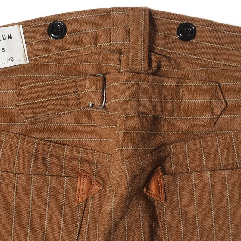 Lot 1229 1900 4POCKET HEAVY LEATHER BOUND OVERALL