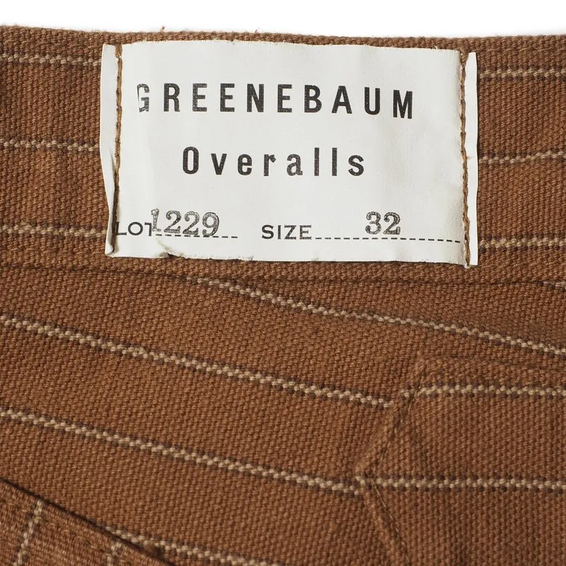 Lot 1229 1900 4POCKET HEAVY LEATHER BOUND OVERAL