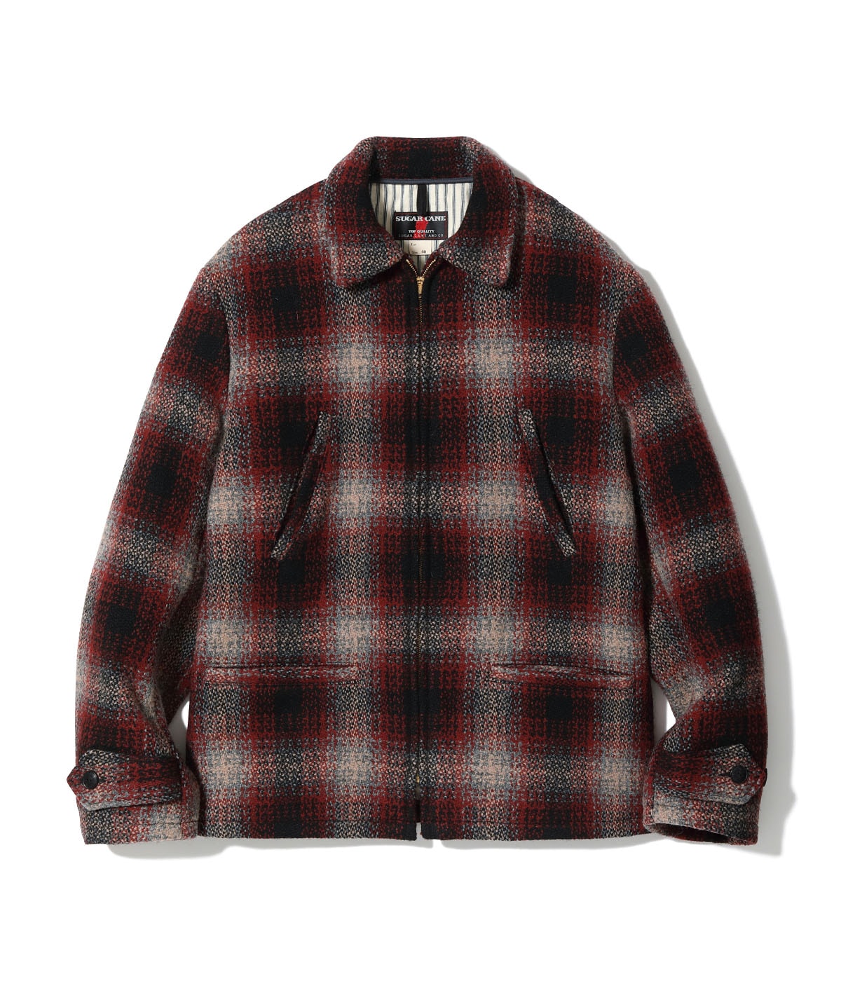 FICTION ROMANCE 24.75oz. WOOL PLAID SPORTS JACKET