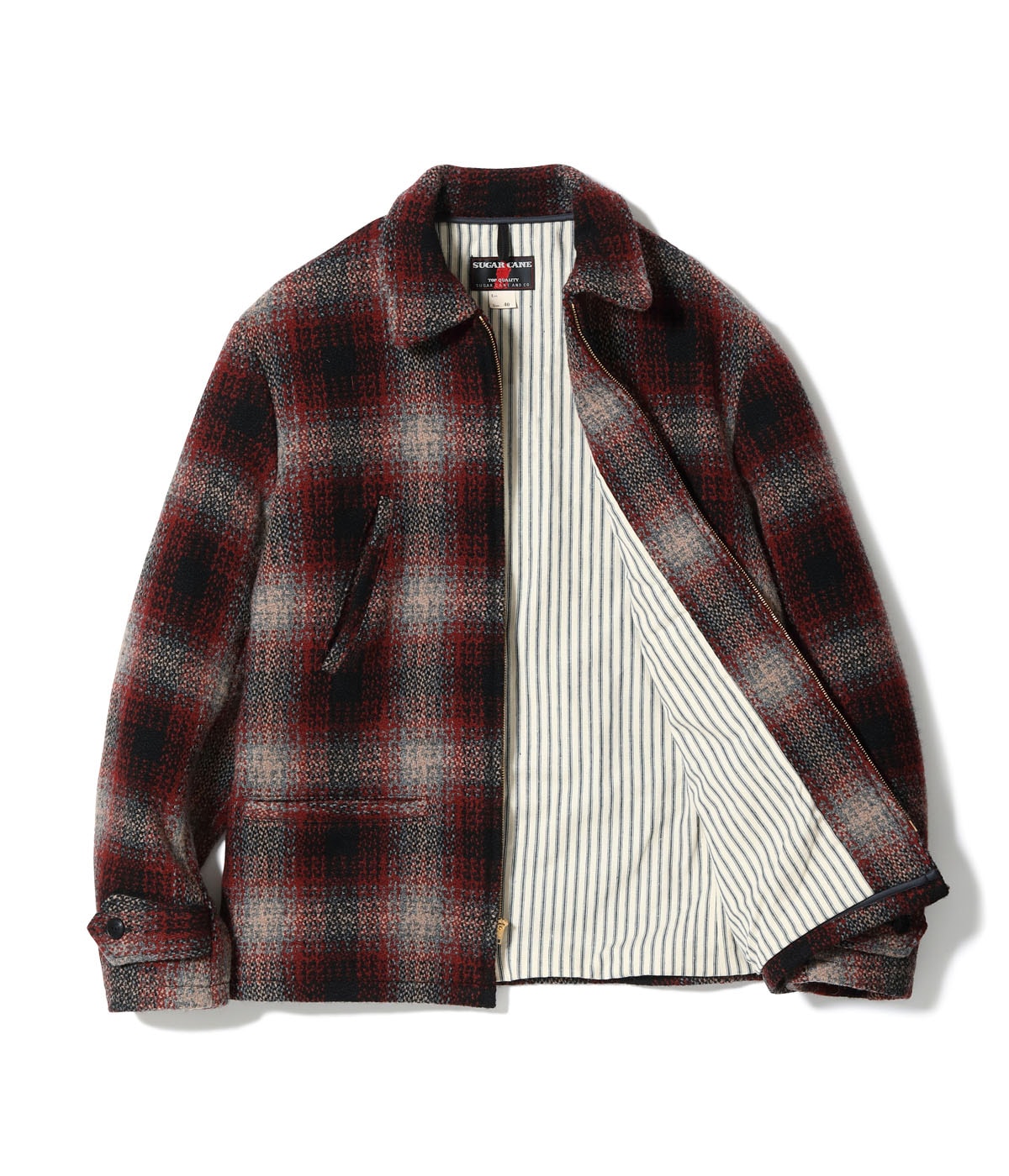 FICTION ROMANCE 24.75oz. WOOL PLAID SPORTS JACKET