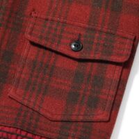 JACKET, WOOL, RED PLAID CIVILIAN CONSERVATION CORPS “BUZZ RICKSON